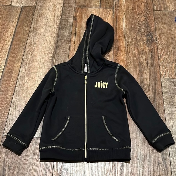 Girls Juicy Couture Zip-Up Jacket